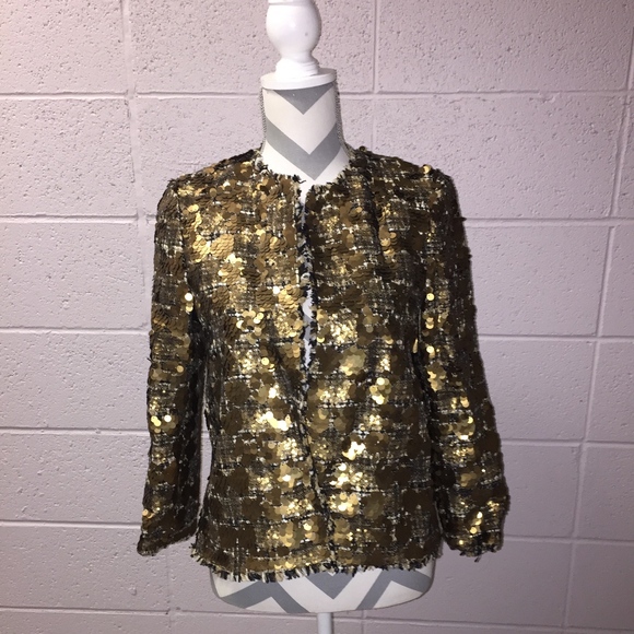 Zara gold jacket Clearance